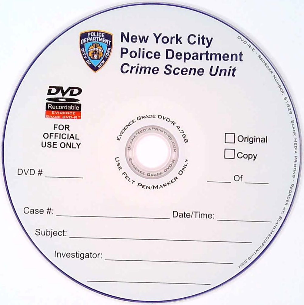 NYPD Evidence Grade DVD™