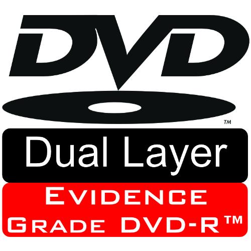 Evidence Grade DVD+R-DL Logo